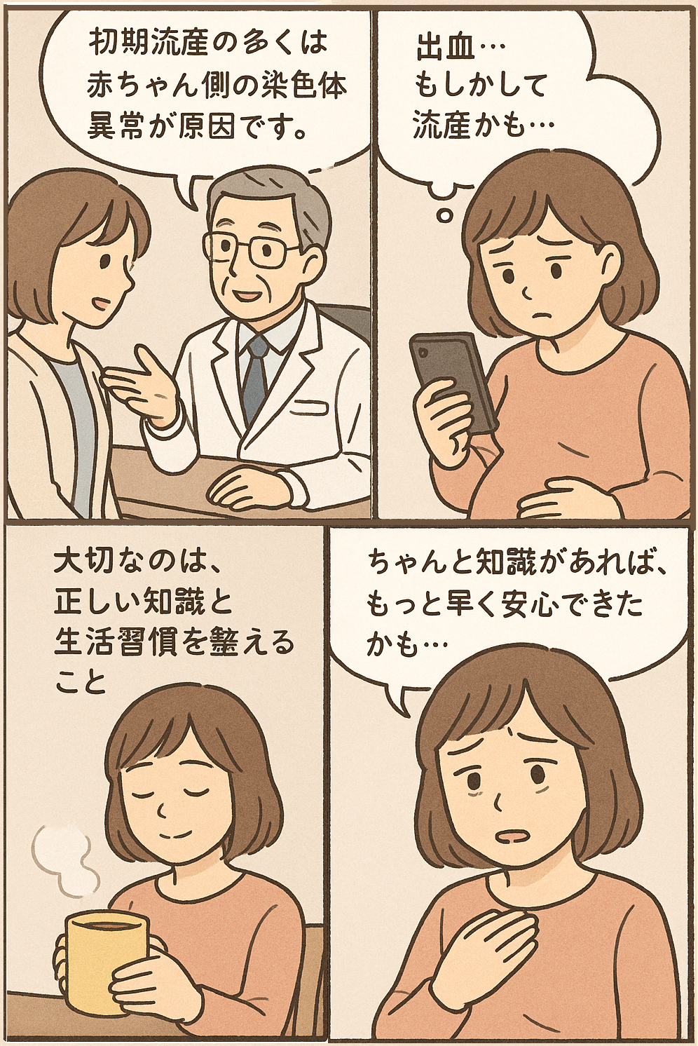 初期流産まんが