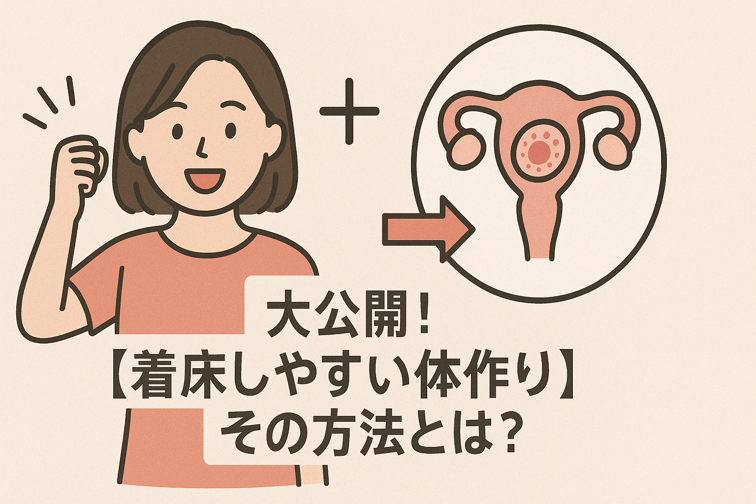 大公開!【着床しやすい体作り】その方法とは?