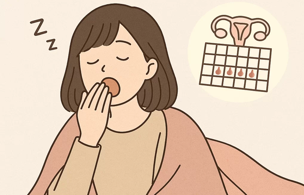 【生理前~生理中に眠い!】 これって寝た方がいいの?!