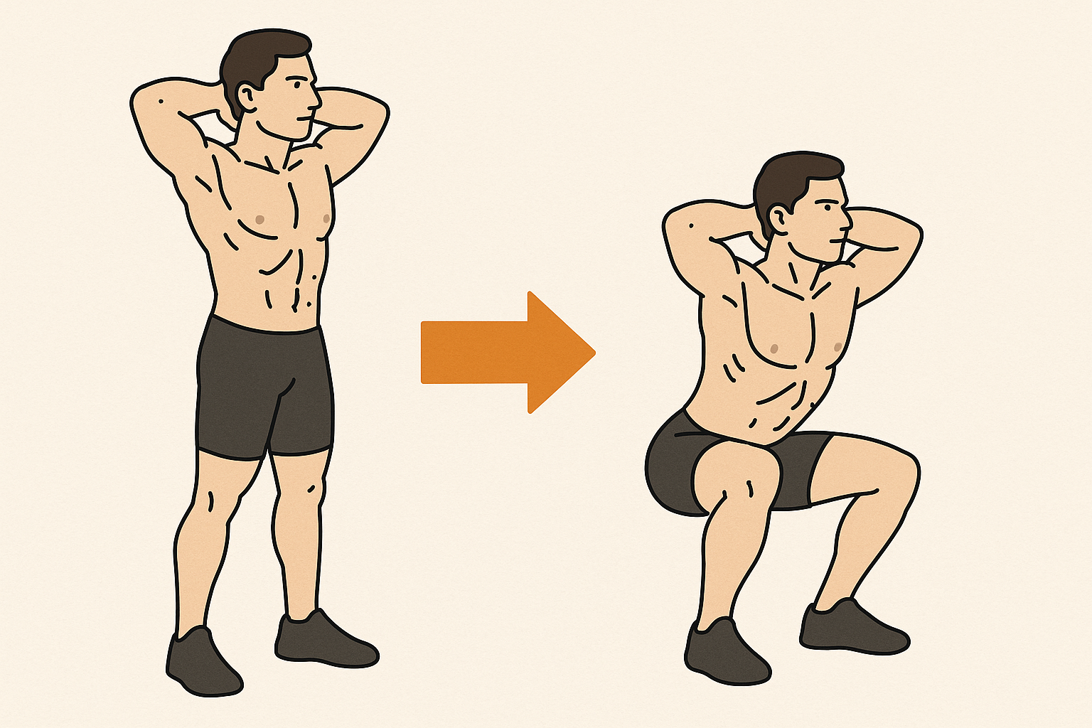 ED対策としての筋トレ(スクワット)