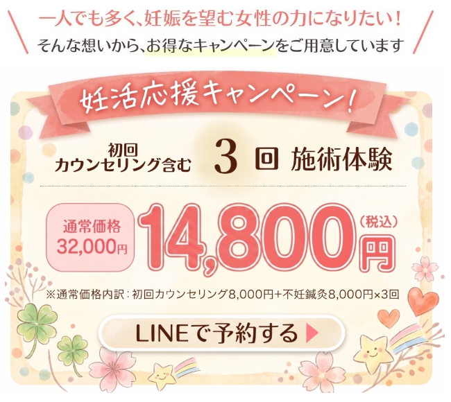妊活応援キャンペーン