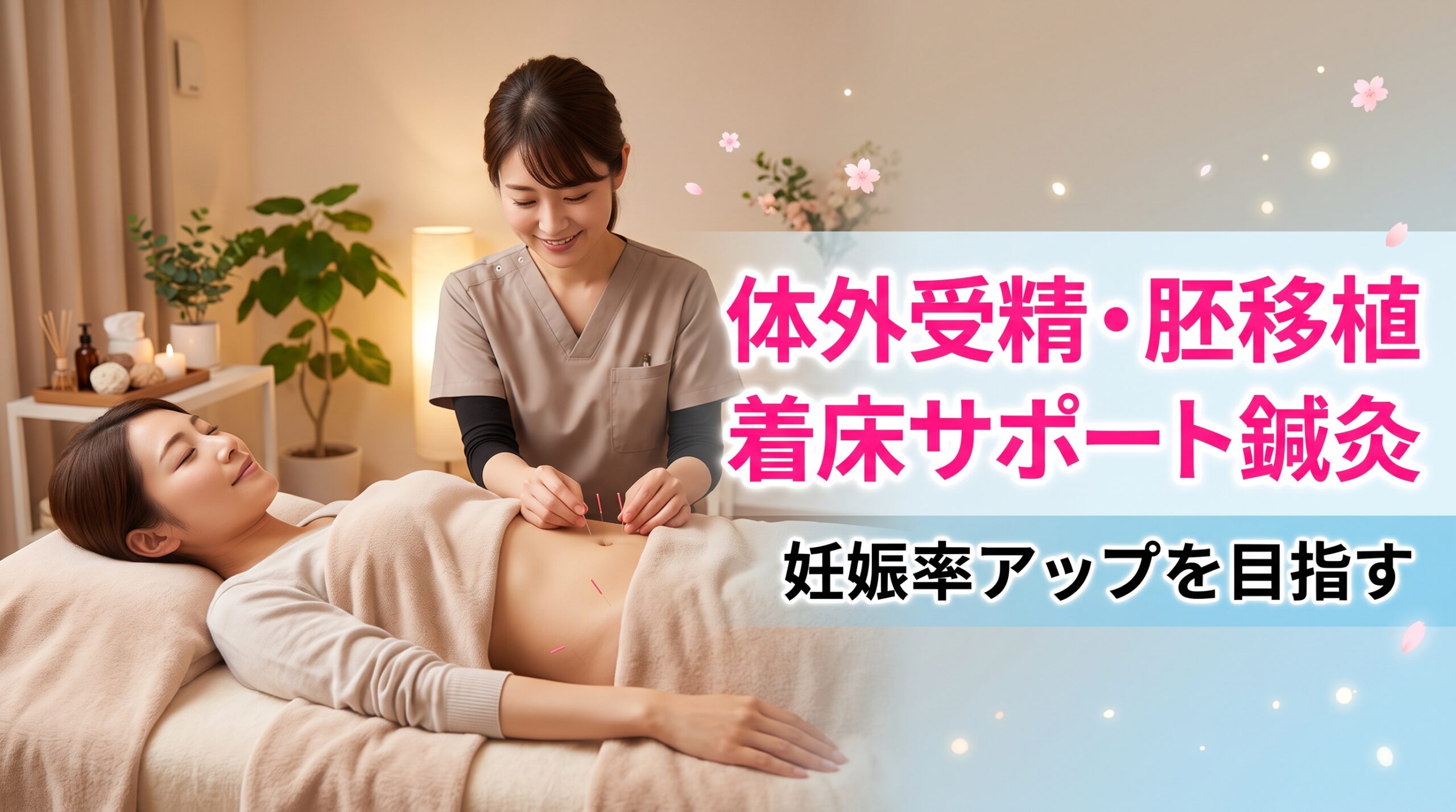 体外受精・胚移植 着床サポート鍼灸 | 豊中市で高度生殖医療に挑むあなたへ。